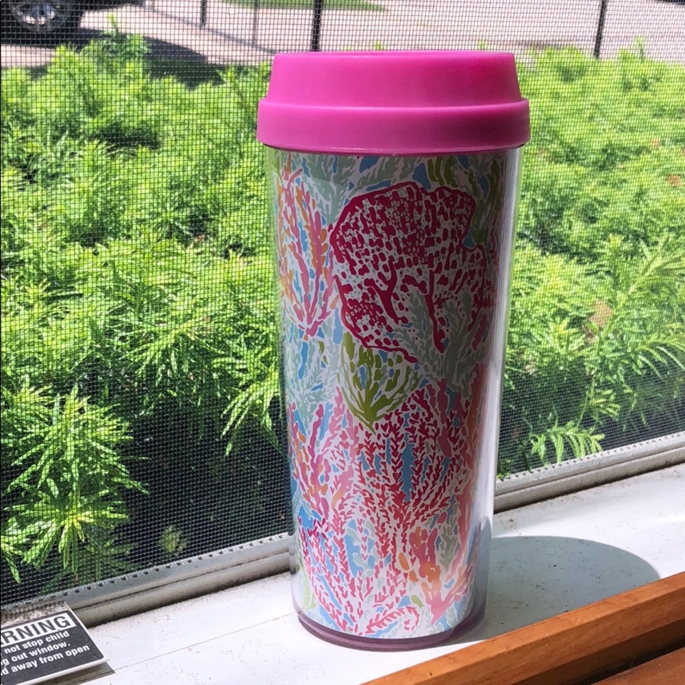 Lilly Pulitzer coffee mug tumbler